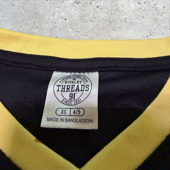 Colorado Buffaloes Youth Jersey Size XS 4/5 Rivalry Threads #1 Black Gold - Picture 8 of 10